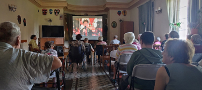 Spotkanie tematyczne z mieszkańcami w DPS ul. Kaletnicza.