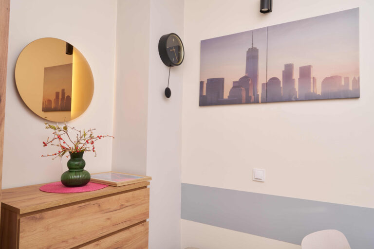 wnętrze Domu Pomocy Społecznej przy ulicy Karmelkowej we Wrocławiu